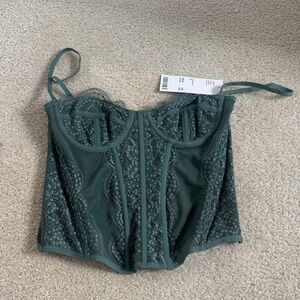 BNWT urban outfitters corset top medium